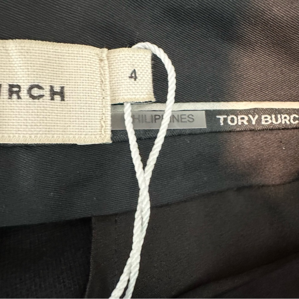 Tory Burch Knit Cargo Pant Wool Blend Black Women’s Cargo Pants Size 4 - Picture 10 of 15